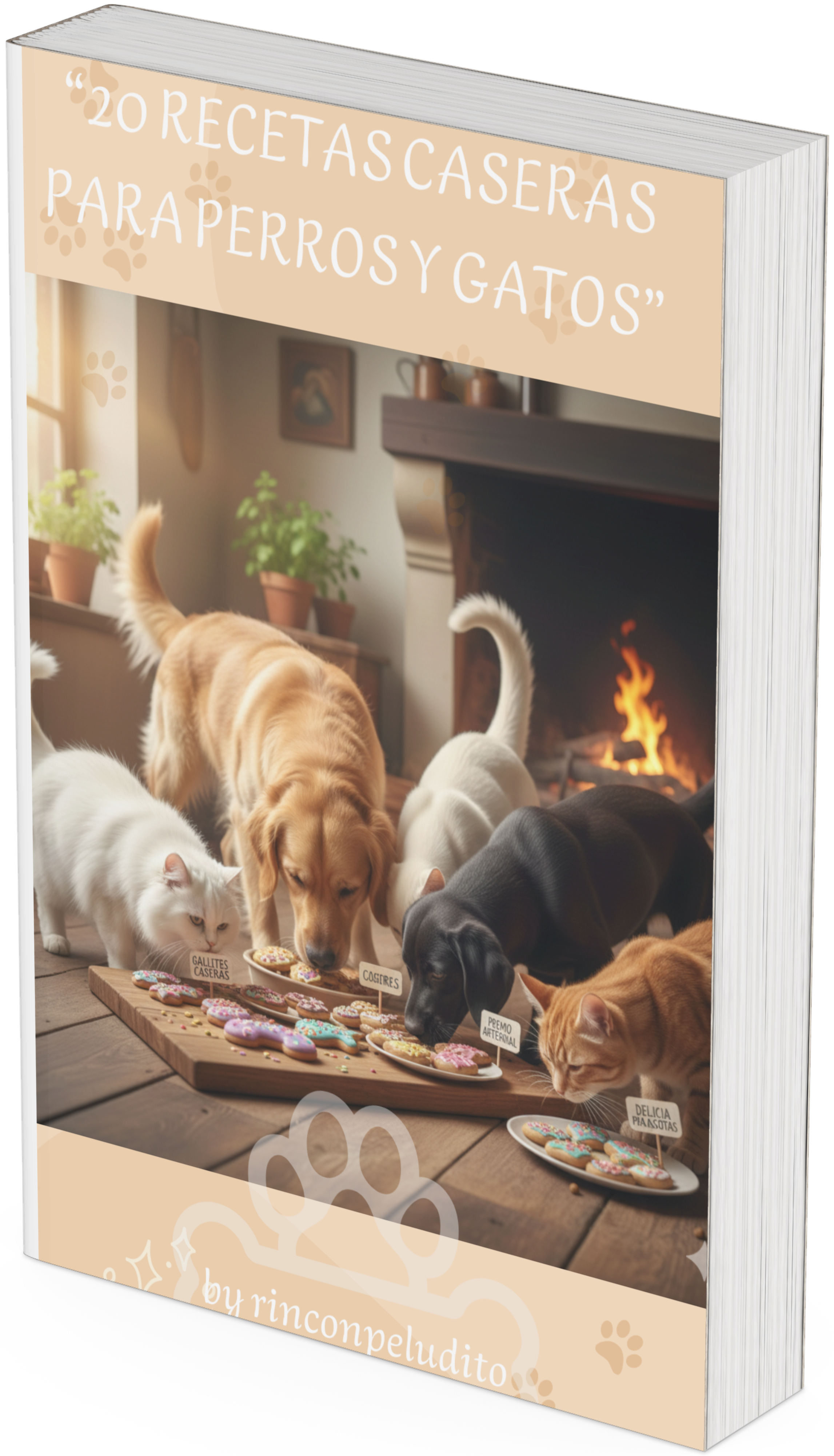 “20 Recetas Caseras para Perros y Gatos”
